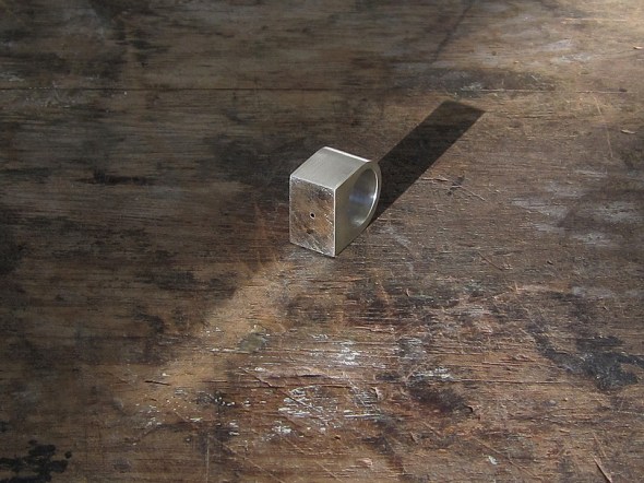 This chunky sterling silver ring is inspired by the famous Shakespearean character Lady Macbeth, her ambition and her powerful presence.