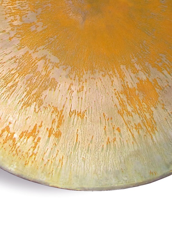 detail of the rust pattern